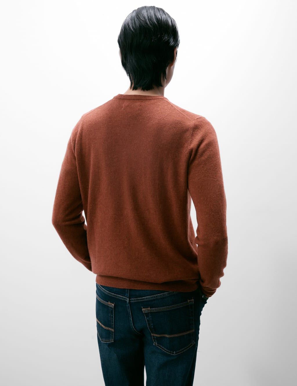 Pure Cashmere Crew Neck Jumper 3 of 5
