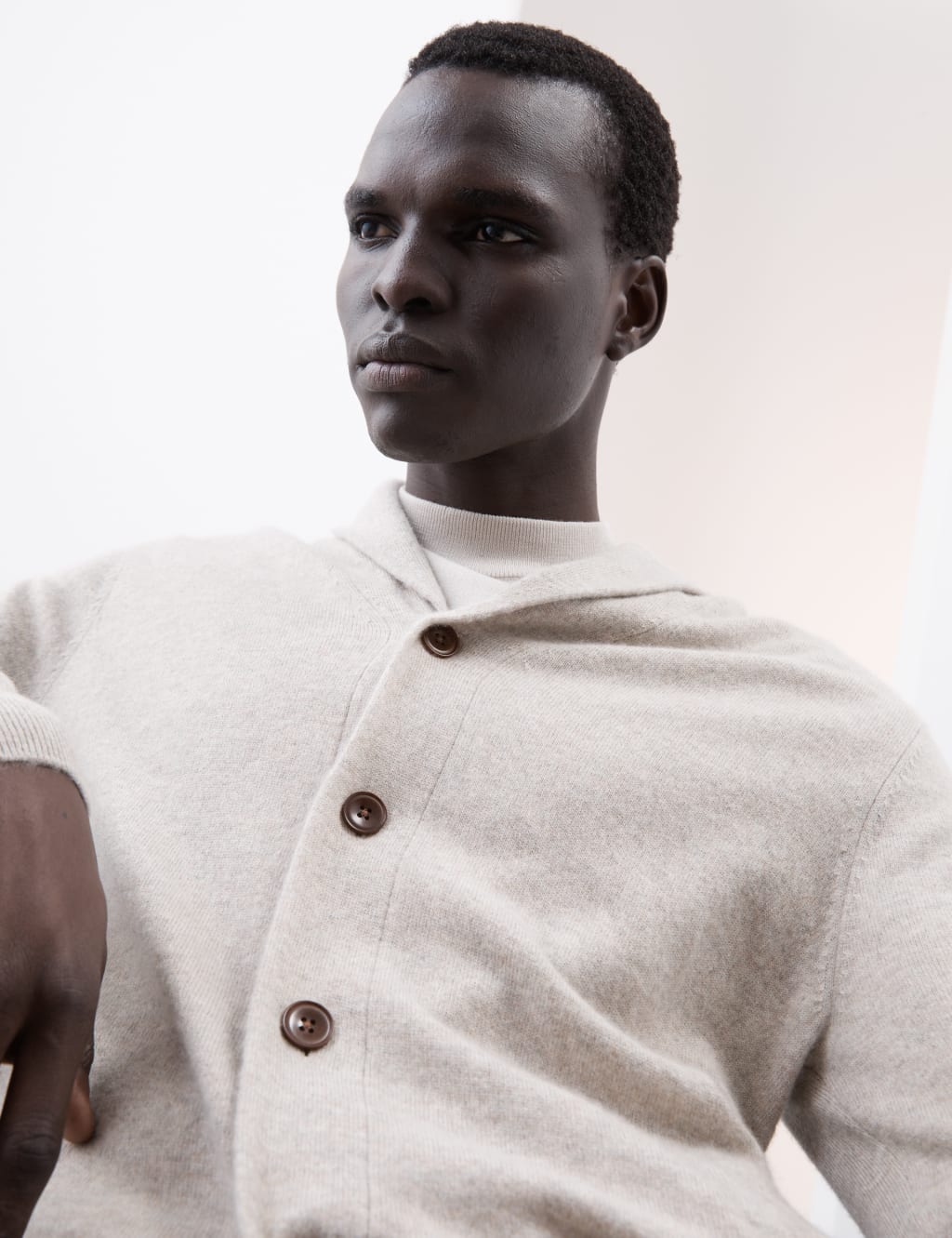 M&s mens cashmere cardigans discount