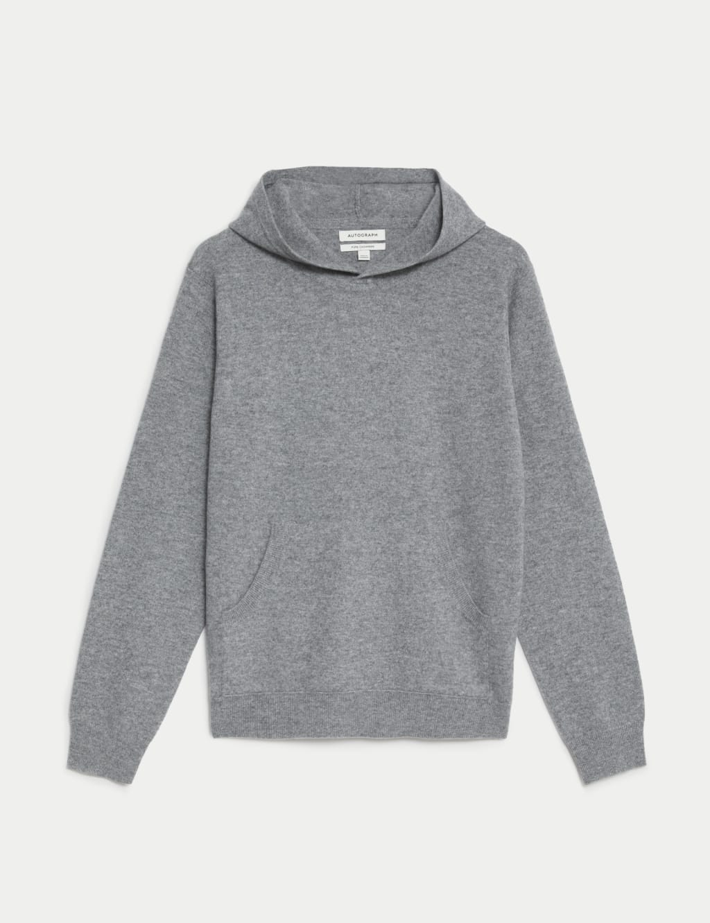 Pure Cashmere Knitted Hoodie