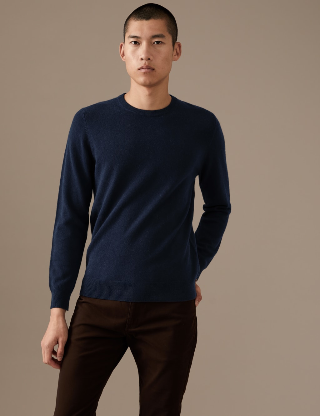 Pure Cashmere Crew Neck Jumper Autograph M S