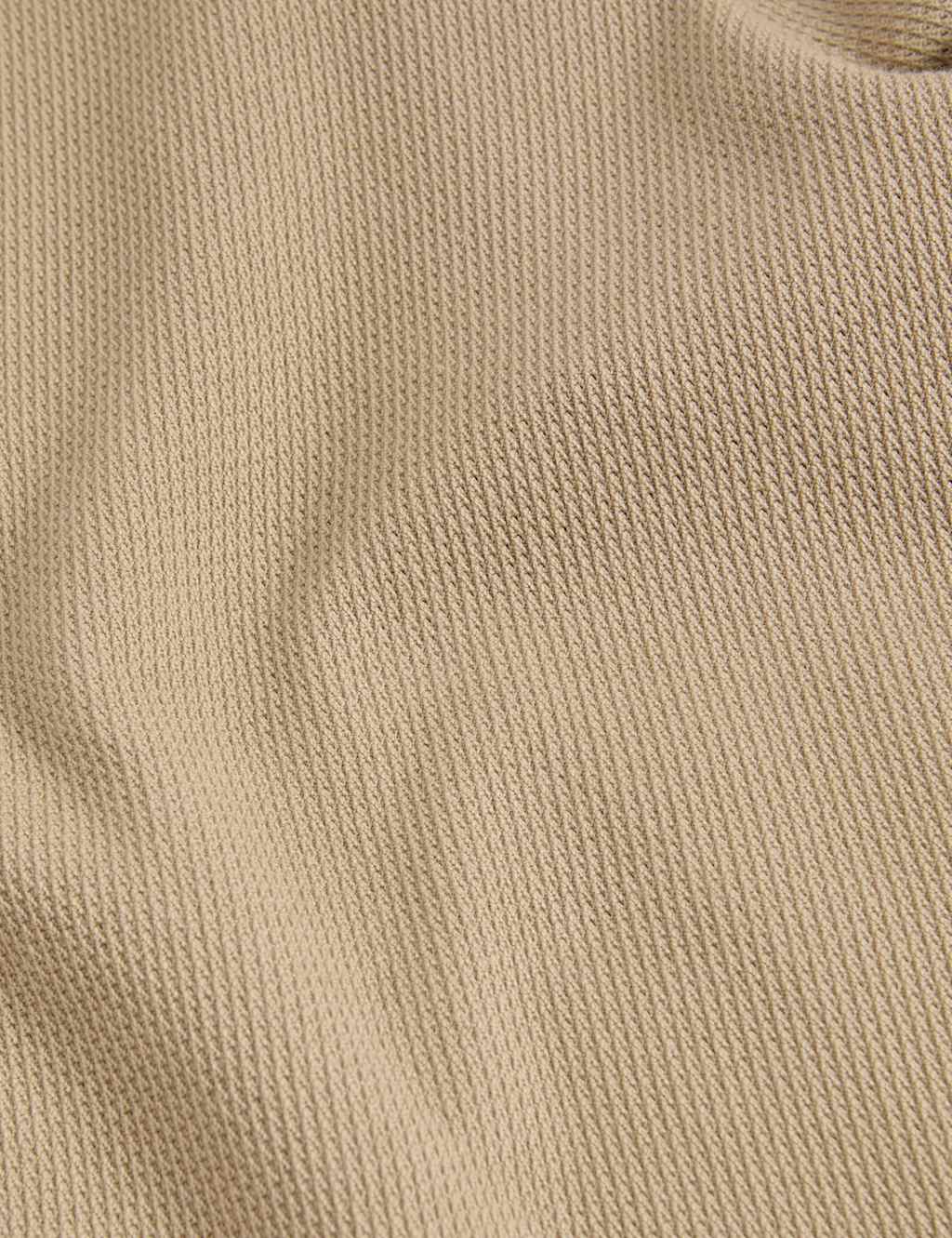 Cotton Rich Textured Knitted Polo Shirt 6 of 6