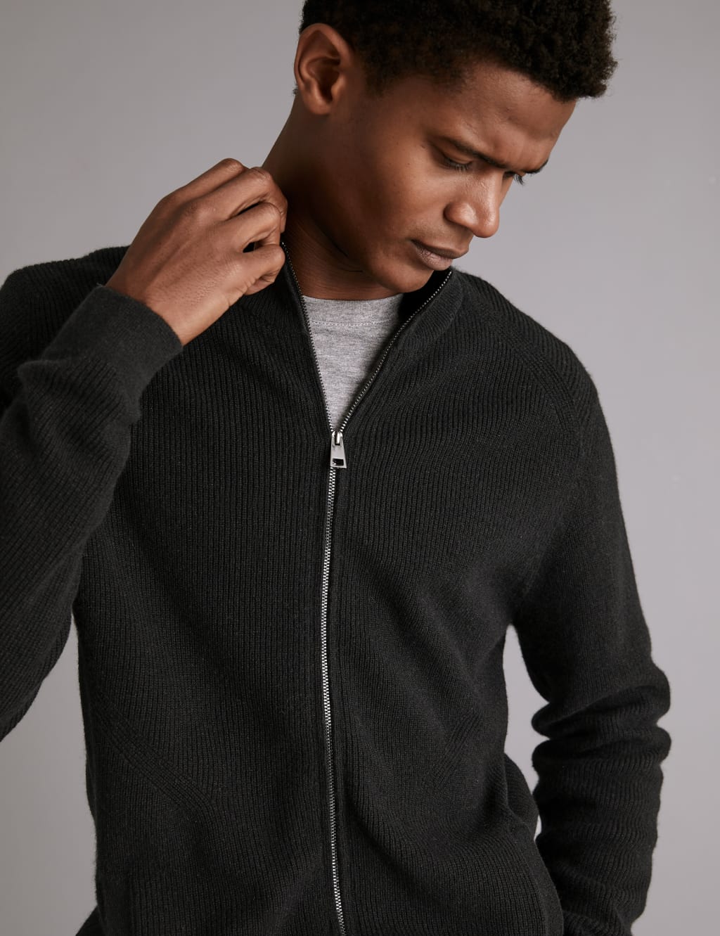 M&s mens zip up cardigans deals