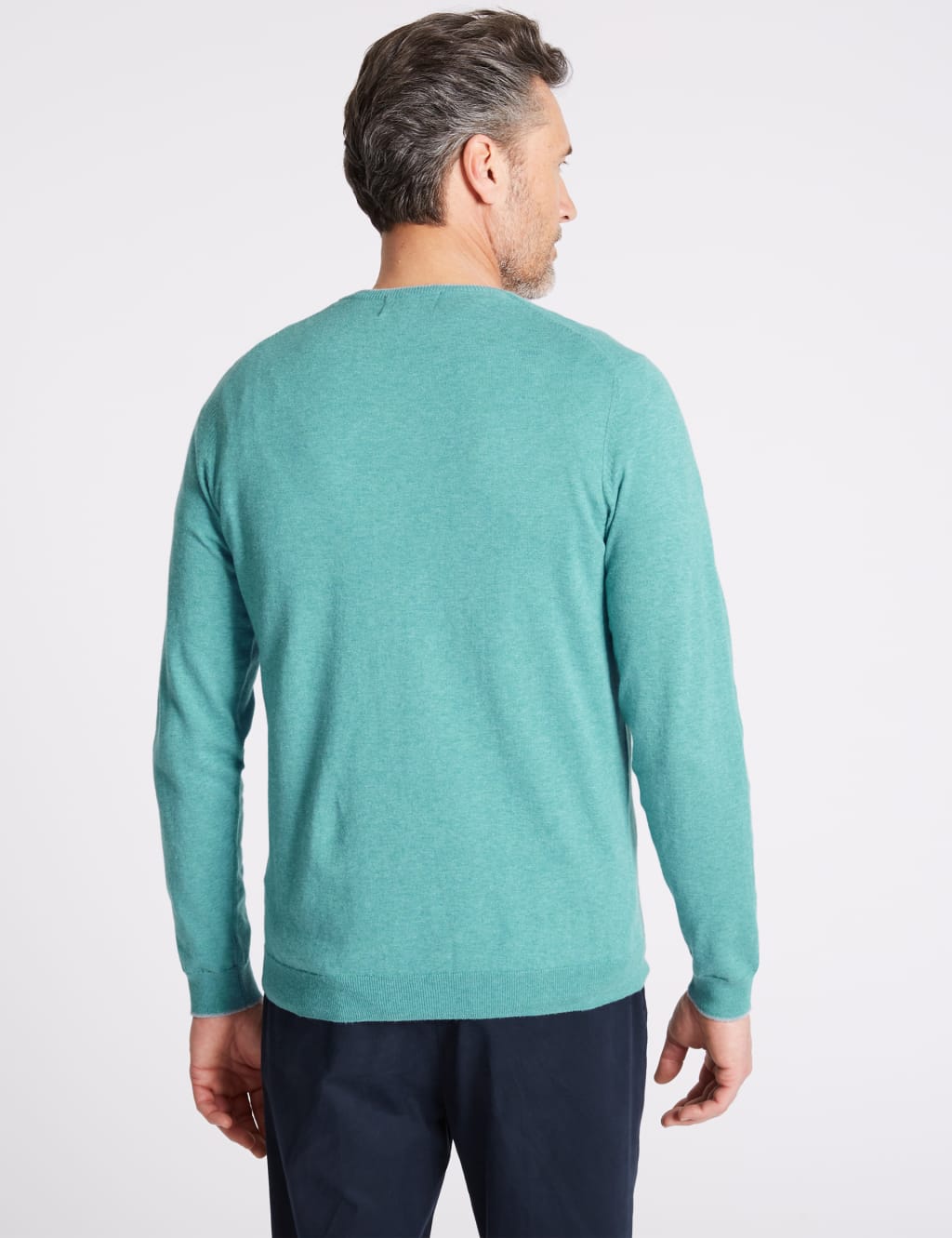 Cotton Rich Jumper Blue Harbour M S