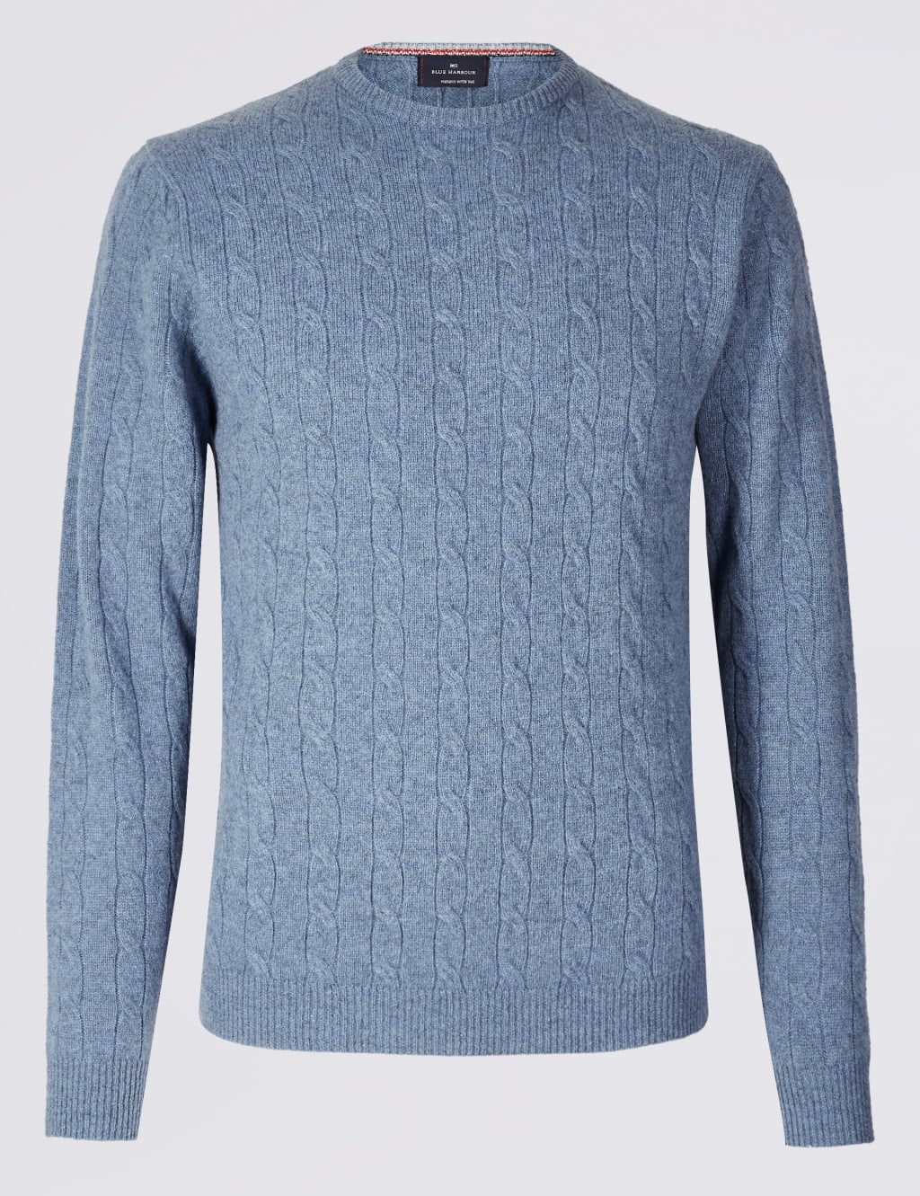 Merino Wool Cable Jumper with Yak Wool 2 of 5