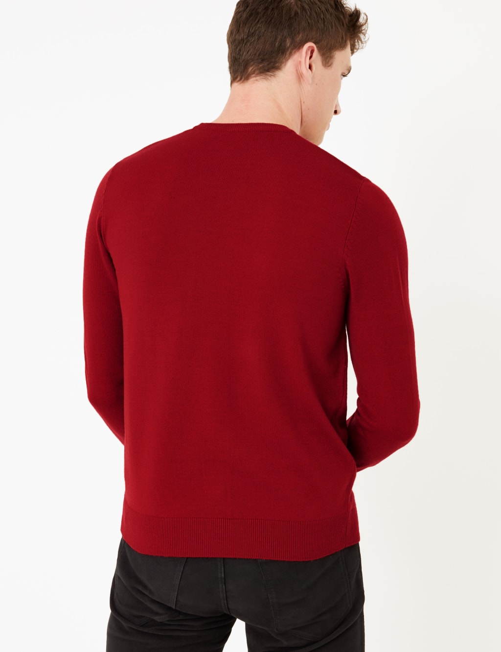 Christmas Ski Poster Design Crew Neck Jumper 4 of 4