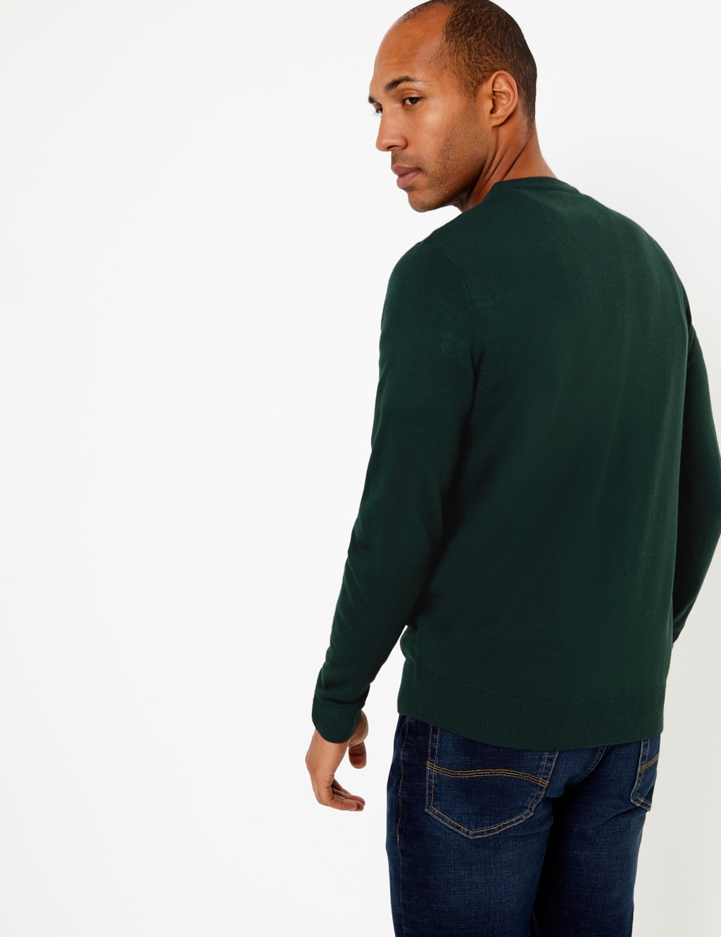 Christmas Tiger with Hat Design Crew Neck Jumper 4 of 4