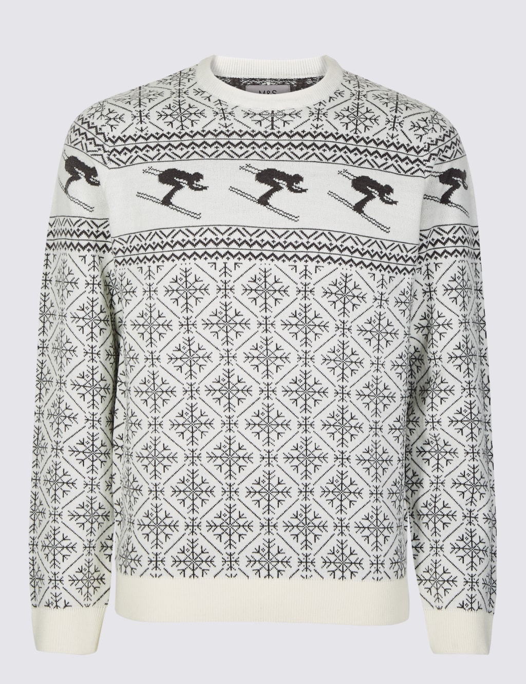 Alpine Skier Christmas Jumper 2 of 4