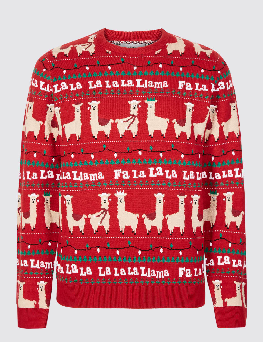 Falalala llama sweater clearance