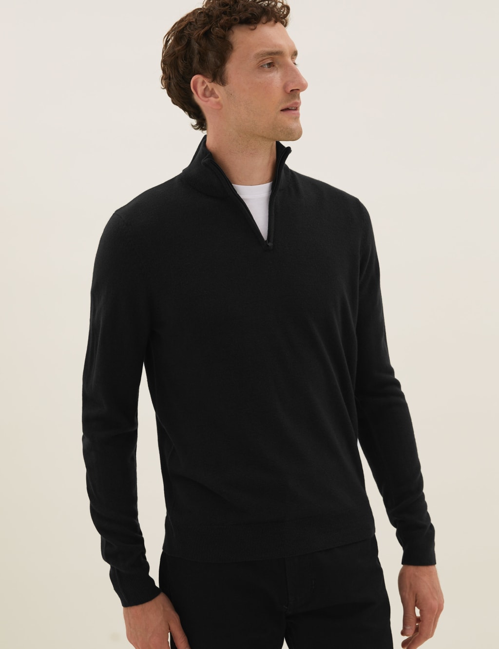 Cashmilon Collared Neck Jumper 2 of 4