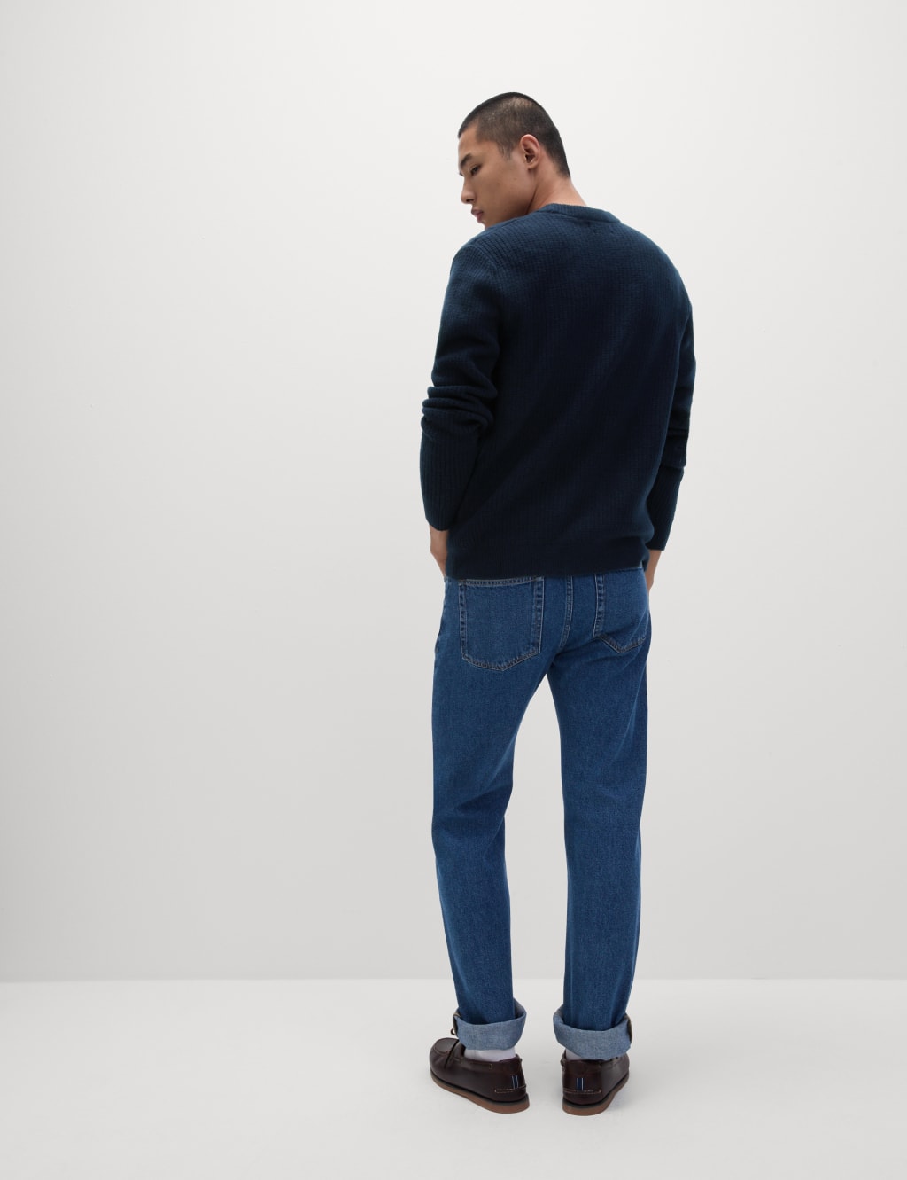 Supersoft Crew Neck Jumper with Wool 6 of 6