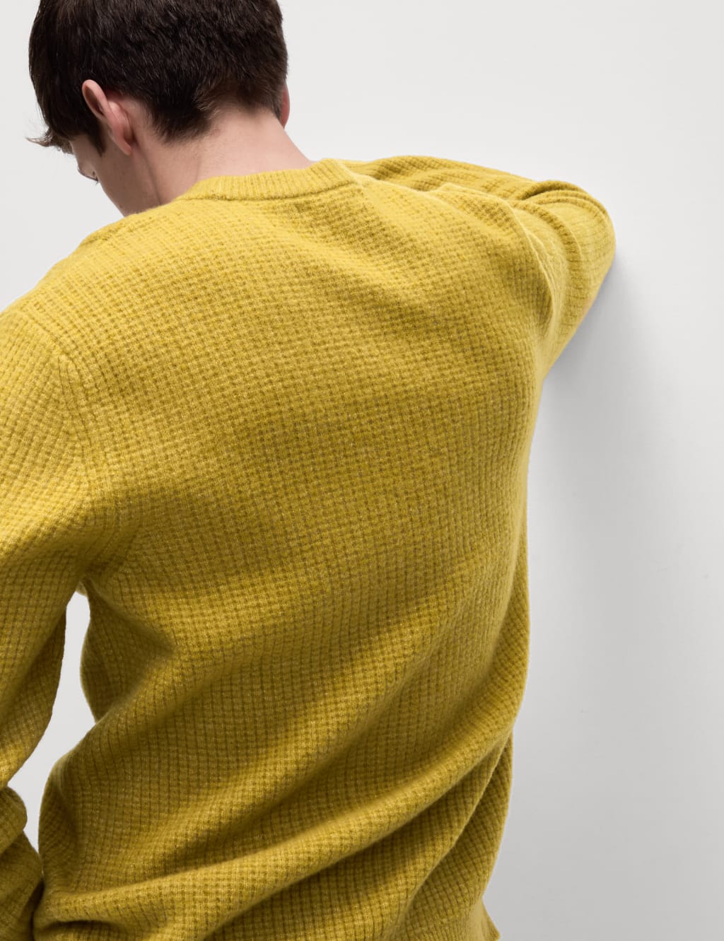M and s mustard jumper clearance