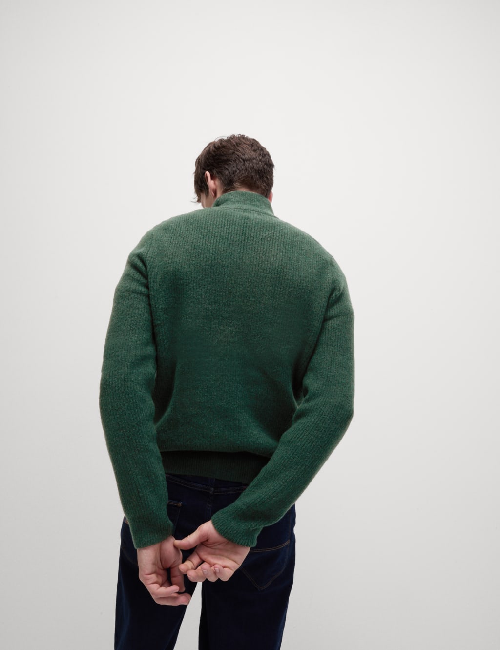 M&s half zip jumper online