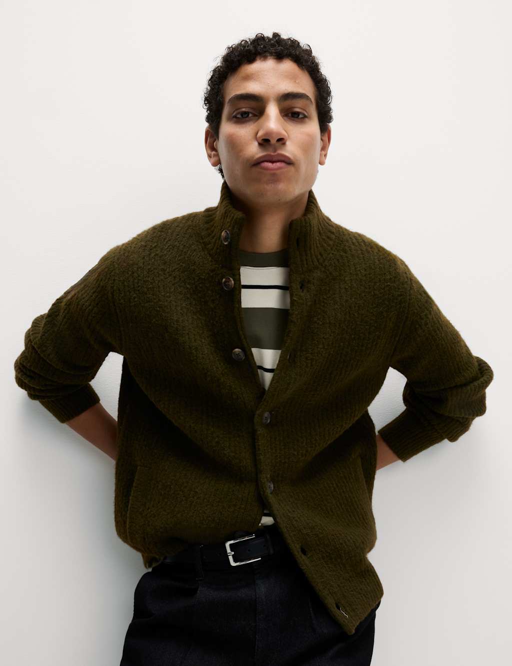 Supersoft Knitted Jacket with Wool 3 of 6