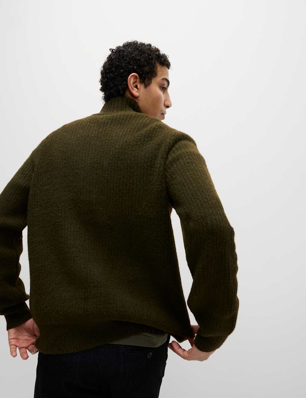Supersoft Knitted Jacket with Wool 5 of 6