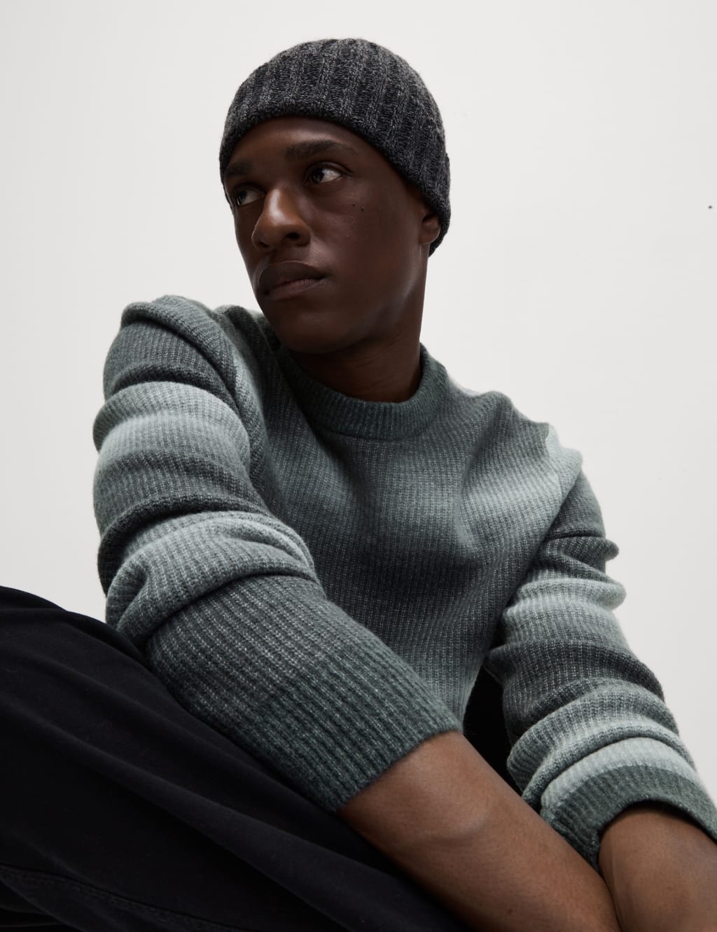 Marks and spencer striped jumper clearance