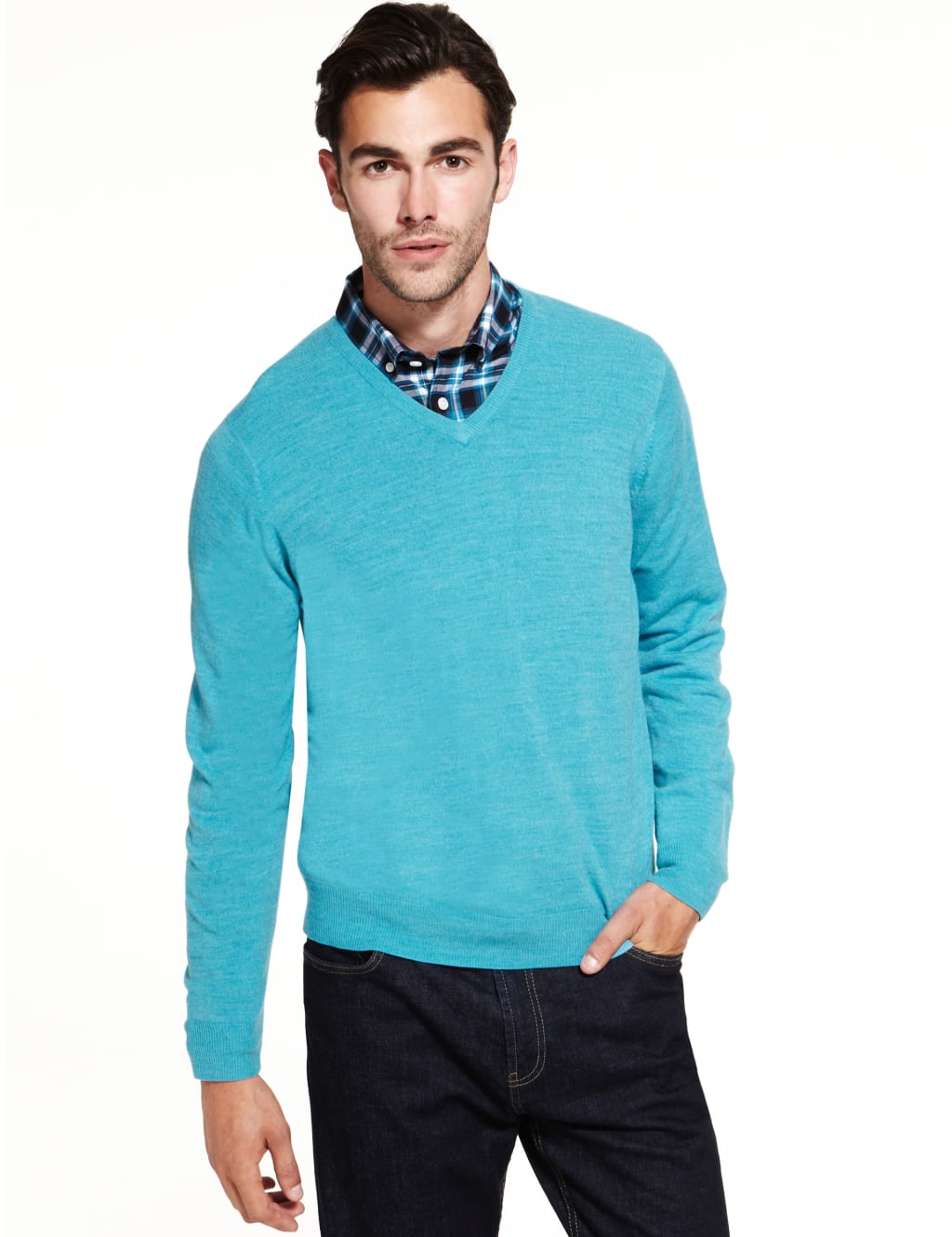Marks and spencer mens cashmilon jumpers clearance