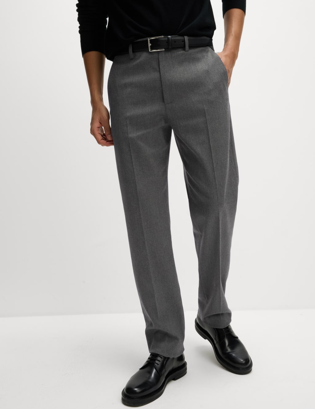 Regular Fit Smart Stretch Trousers 5 of 7