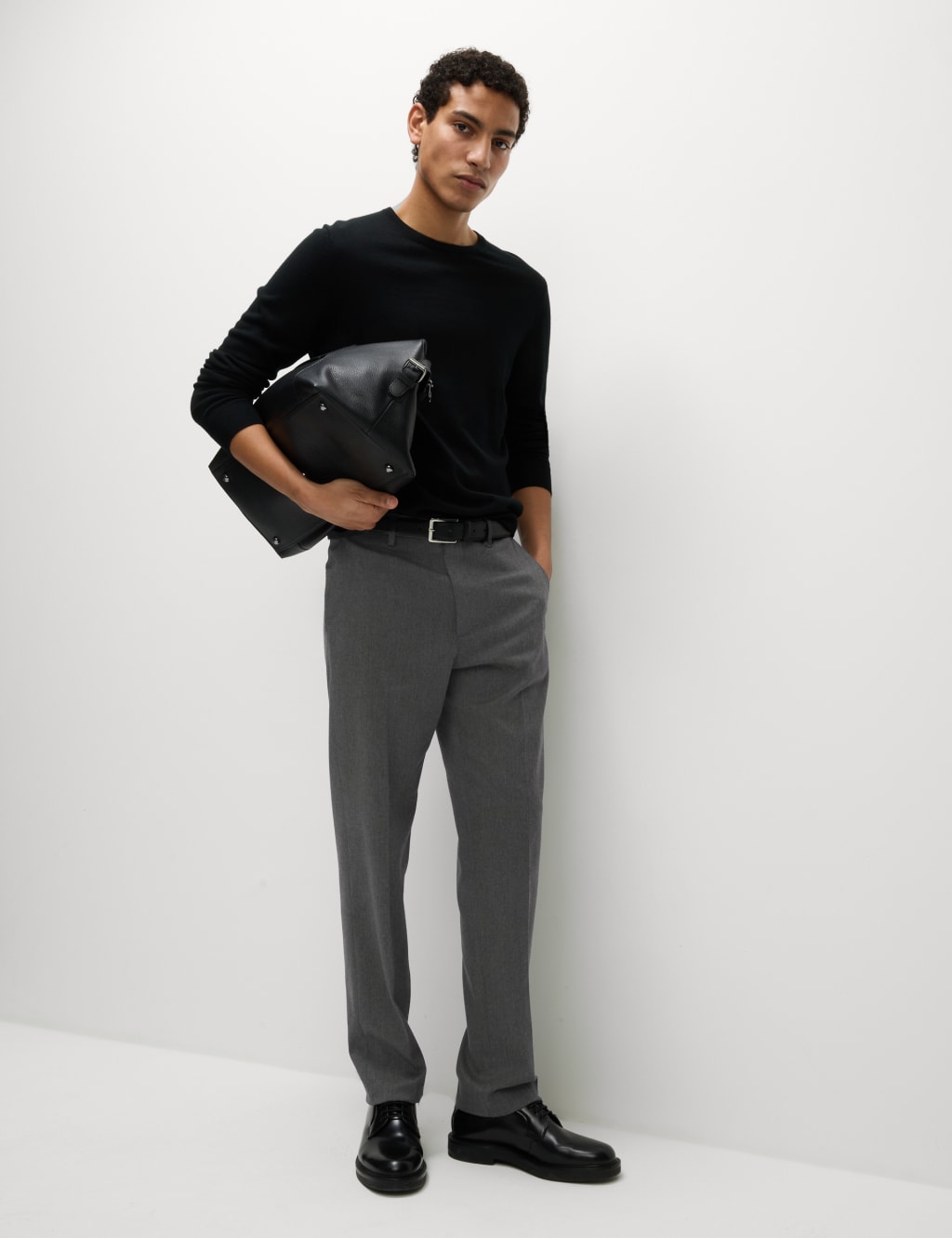 Regular Fit Smart Stretch Trousers 6 of 7
