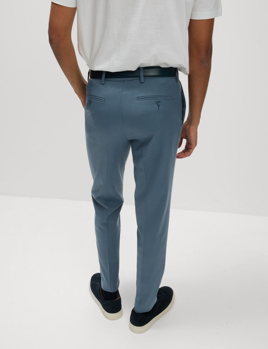 Slim Fit Stretch Smart Trousers 6 of 6