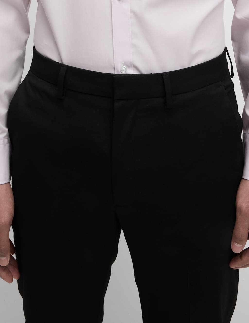 2pk Regular Fit Smart Stretch Trousers 3 of 7