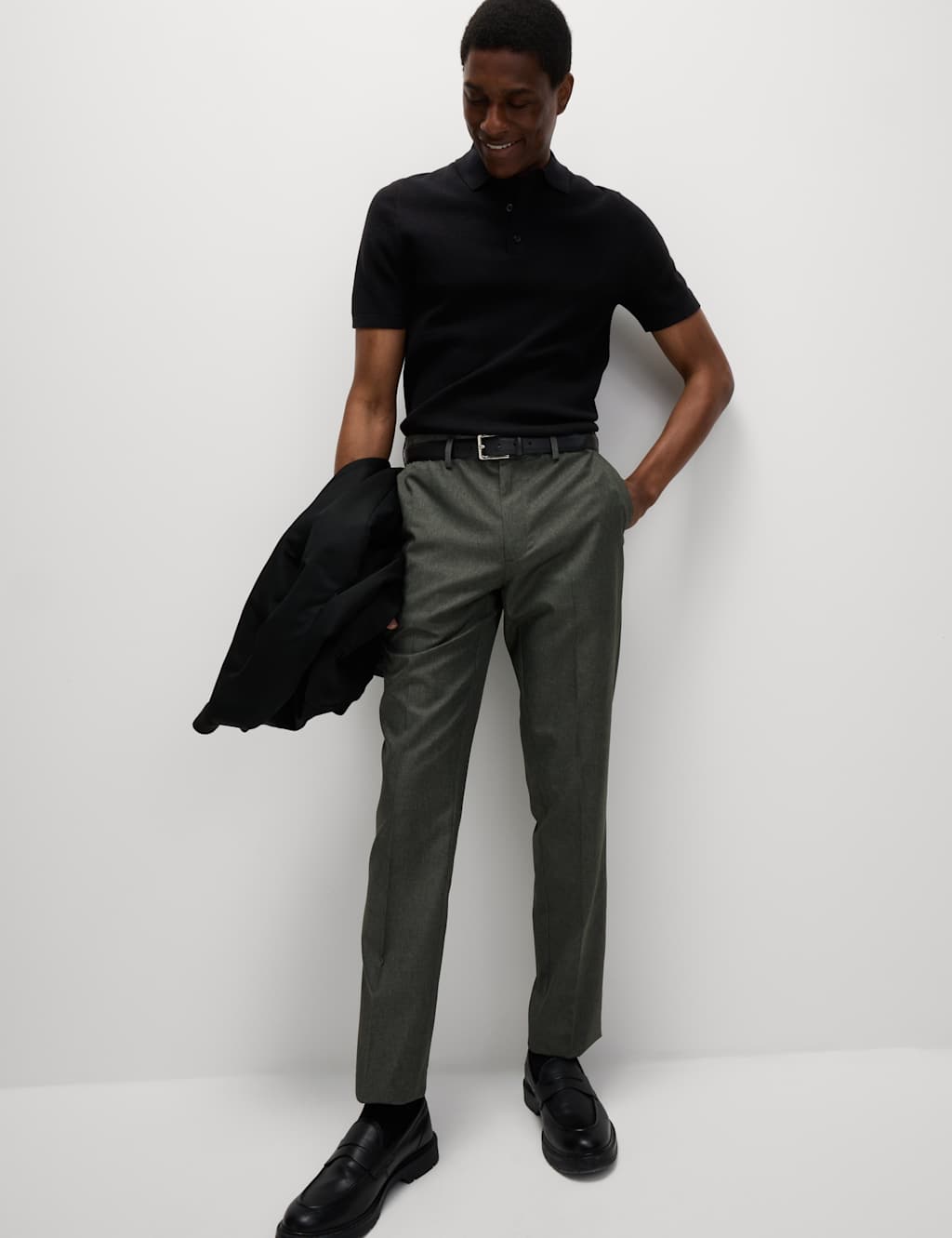 Slim Fit Trouser with Active Waist 4 of 7