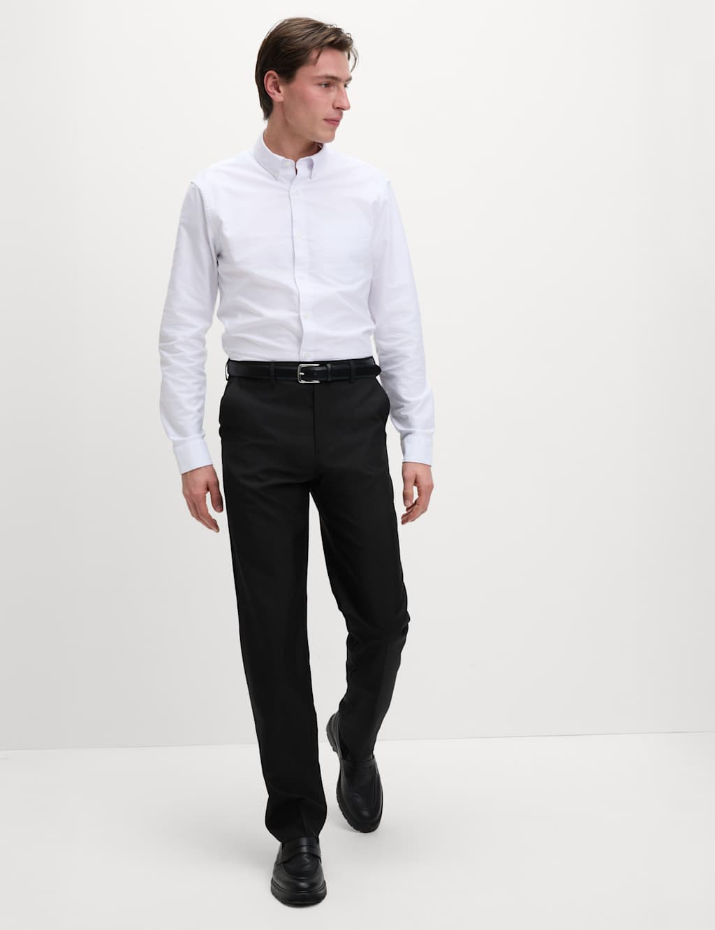 2pk Regular Fit Crease Resist Trousers 4 of 6