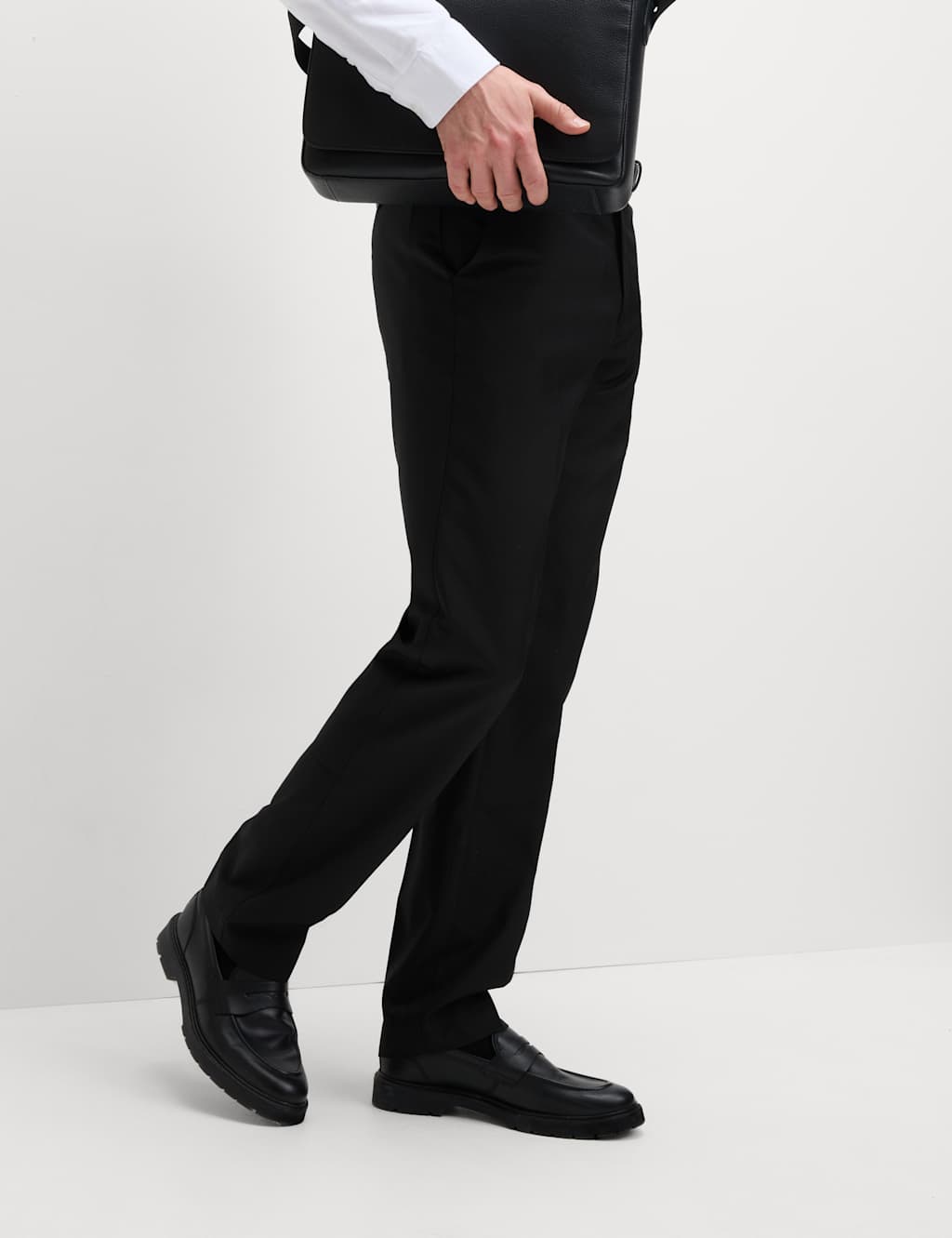 2pk Regular Fit Crease Resist Trousers 6 of 6