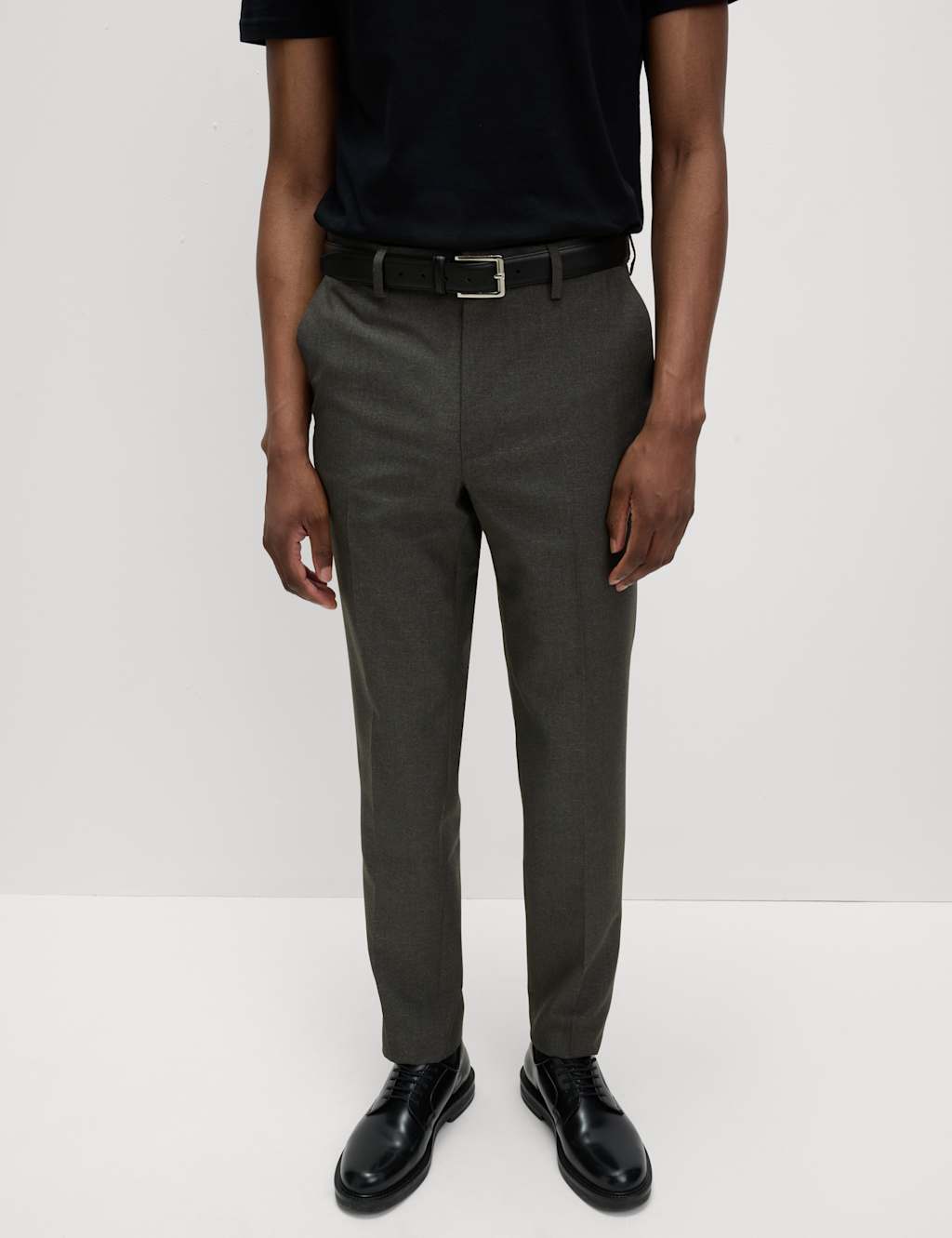 Slim Fit Single Pleat Trousers 4 of 7