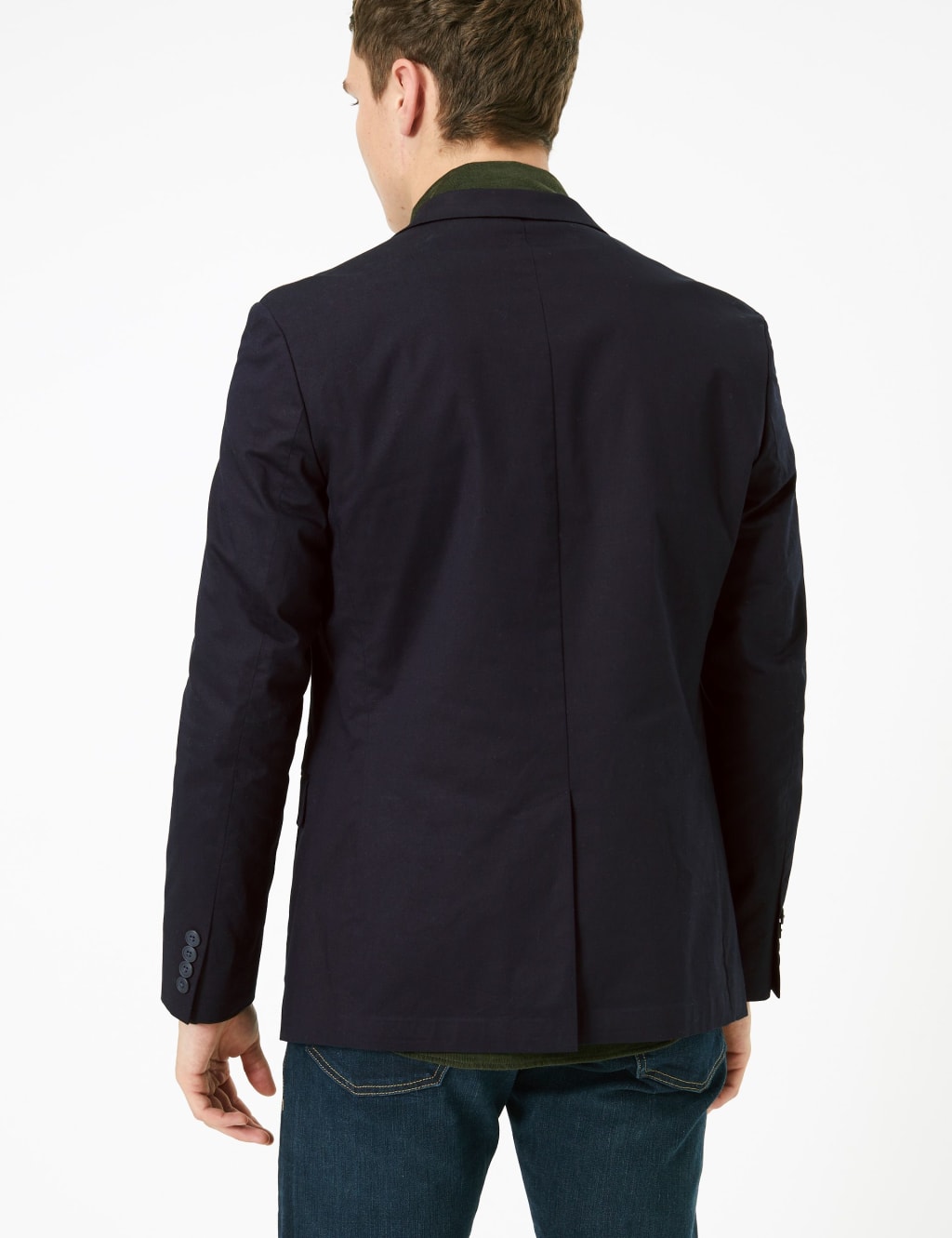 Slim Fit Cotton Jacket 4 of 6