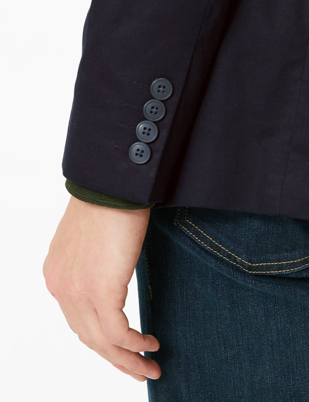 Slim Fit Cotton Jacket 5 of 6