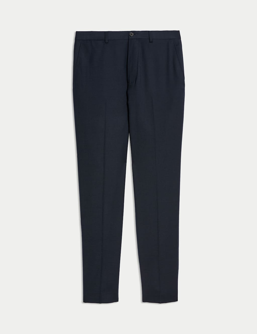Slim Fit Wool Blend Trousers 2 of 6