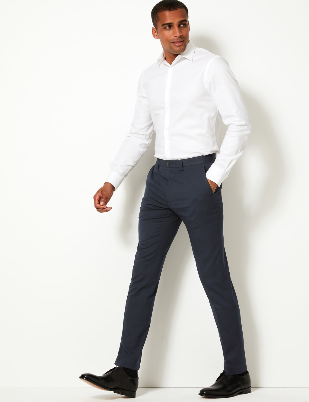 Skinny Fit Stretch Trousers 1 of 7