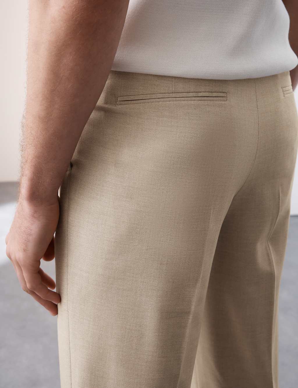 Tailored Fit 360 Flex Pleated Trousers 5 of 7