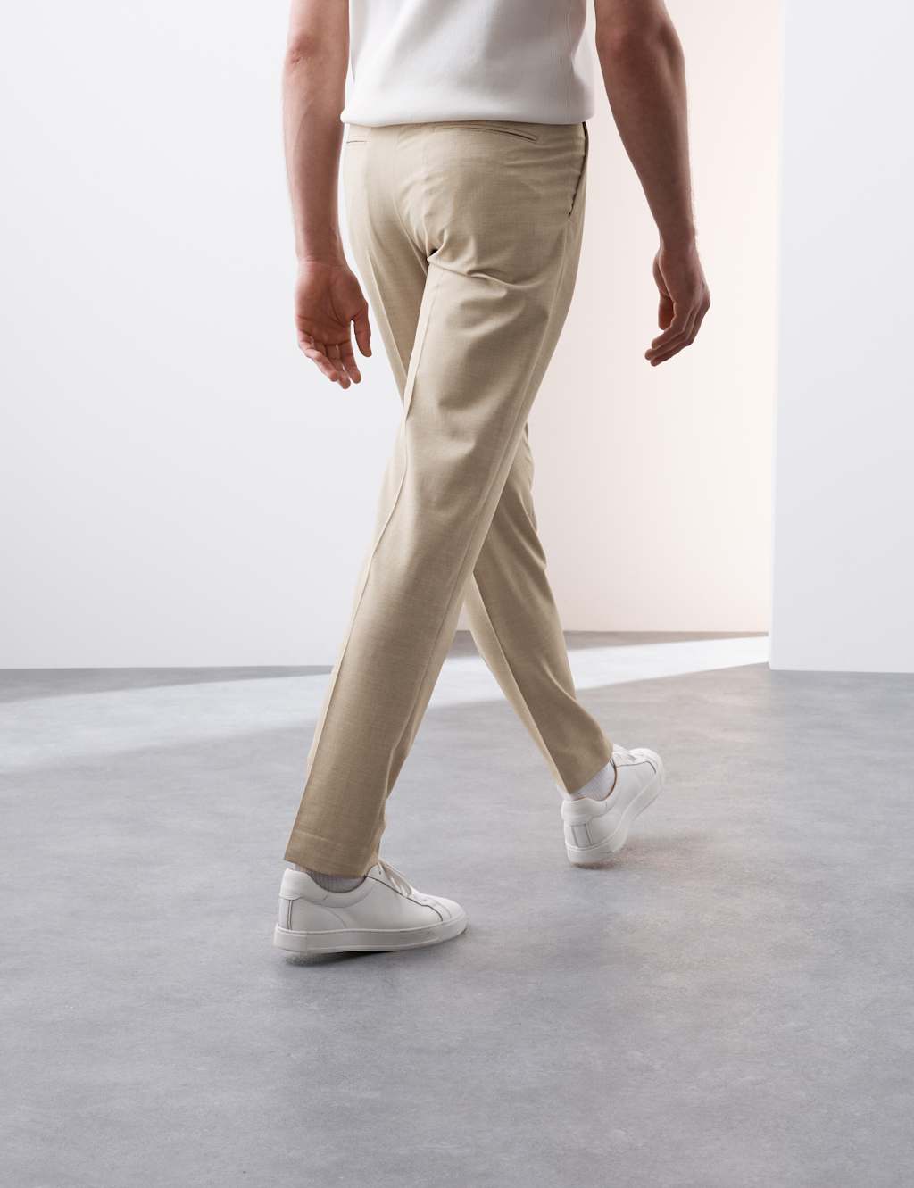 Tailored Fit 360 Flex Pleated Trousers 6 of 7