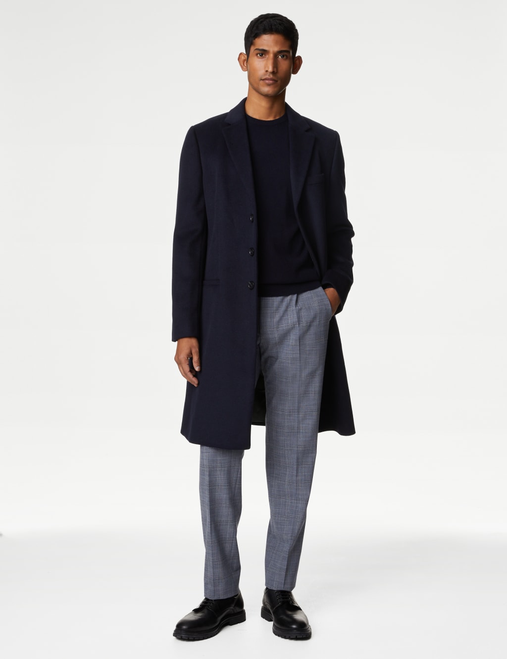 M&s check trousers outlet