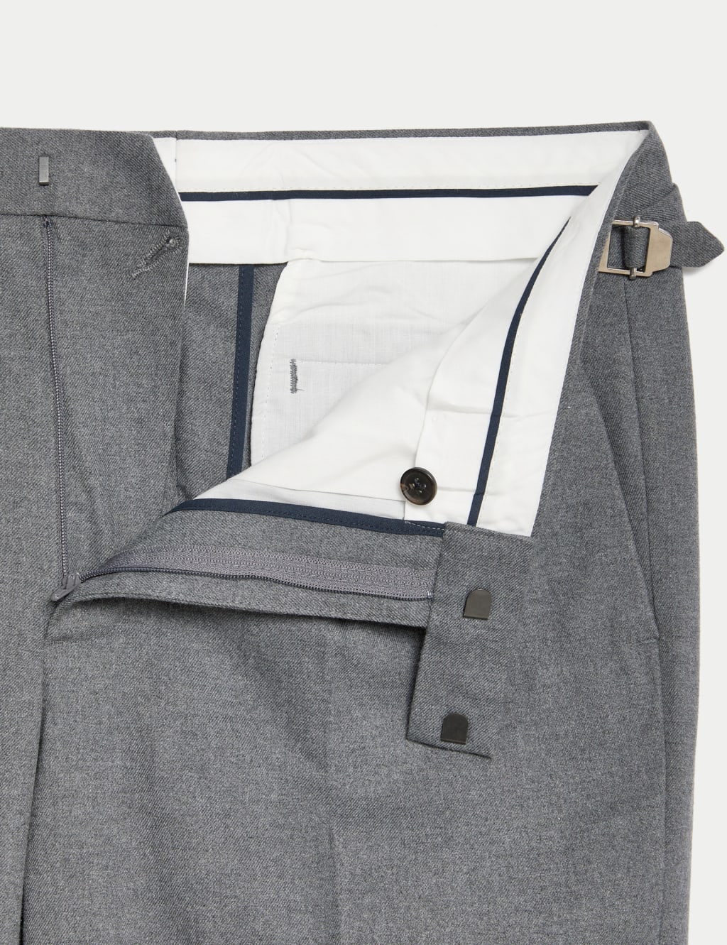 Tailored Fit Warm Handle Twill Trousers 3 of 8