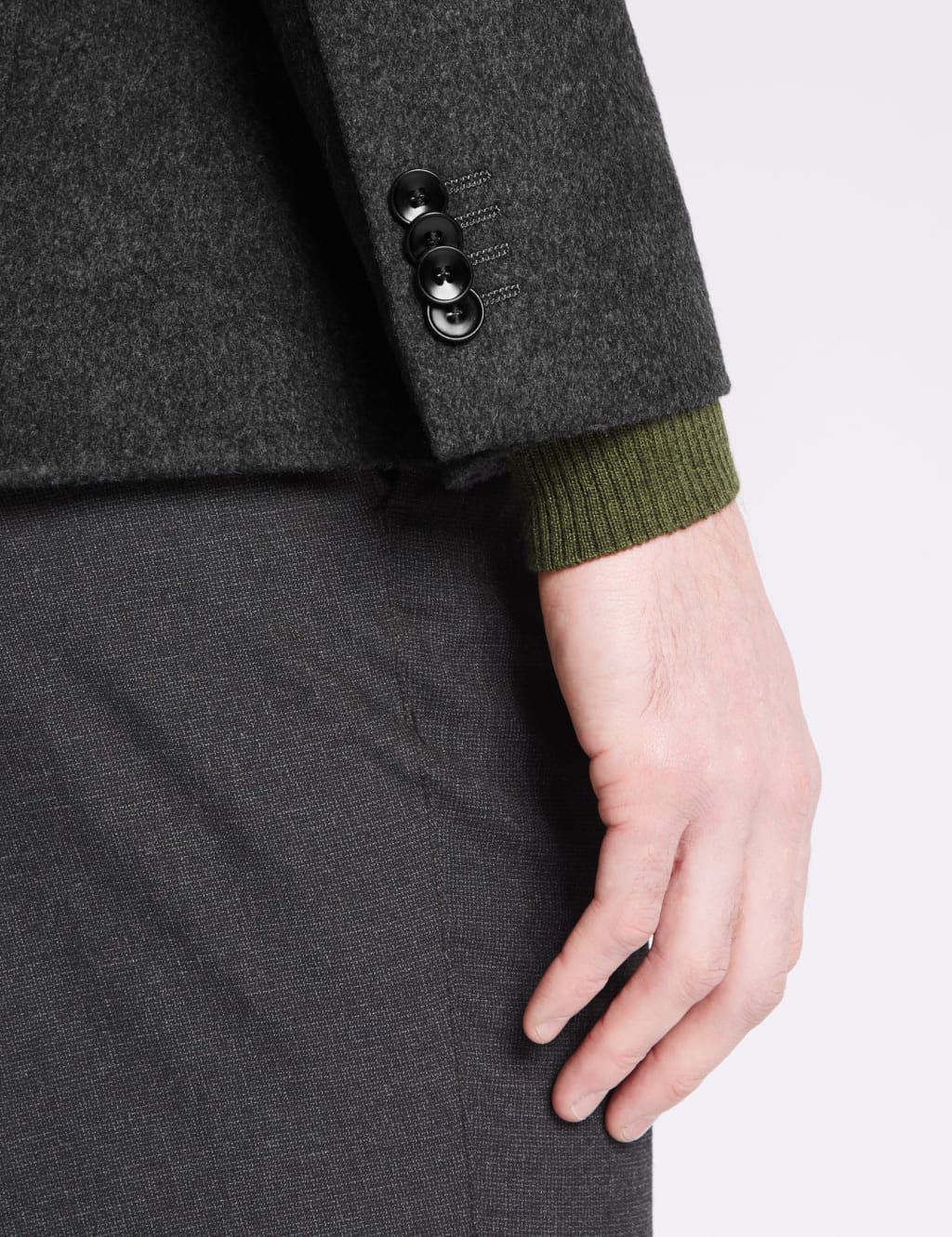 Wool Rich 2 Button Jacket 5 of 6