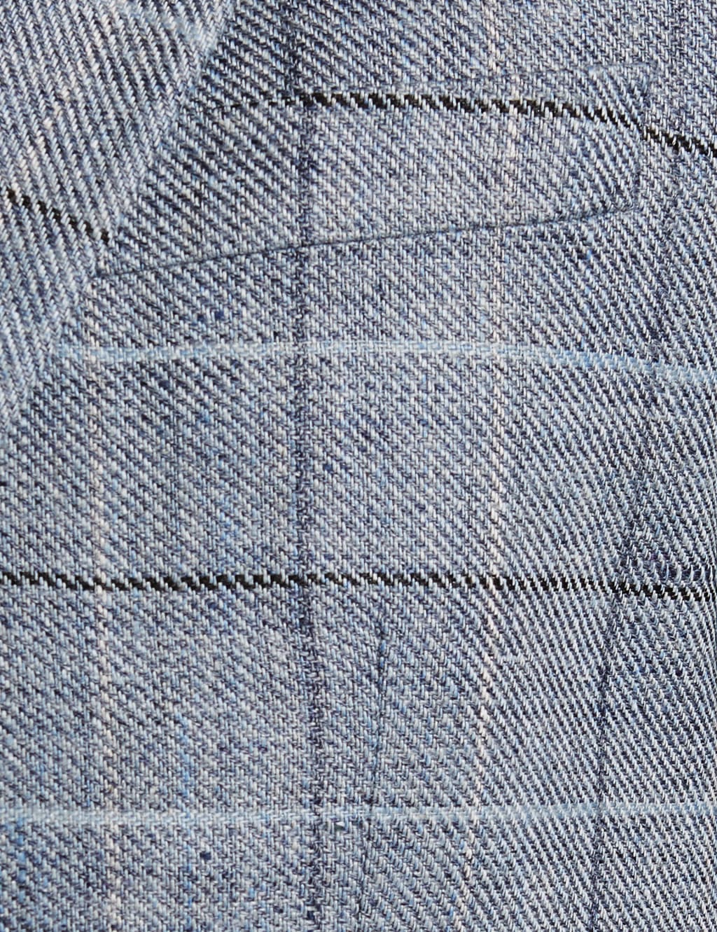 Pure Linen Tailored Fit Checked Jacket 6 of 7