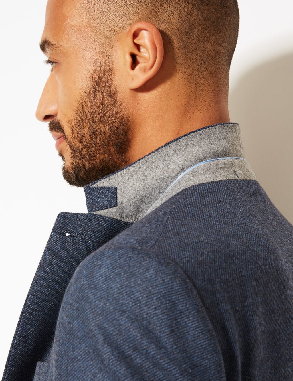 Pure Lambswool Textured Regular Fit Jacket 6 of 7