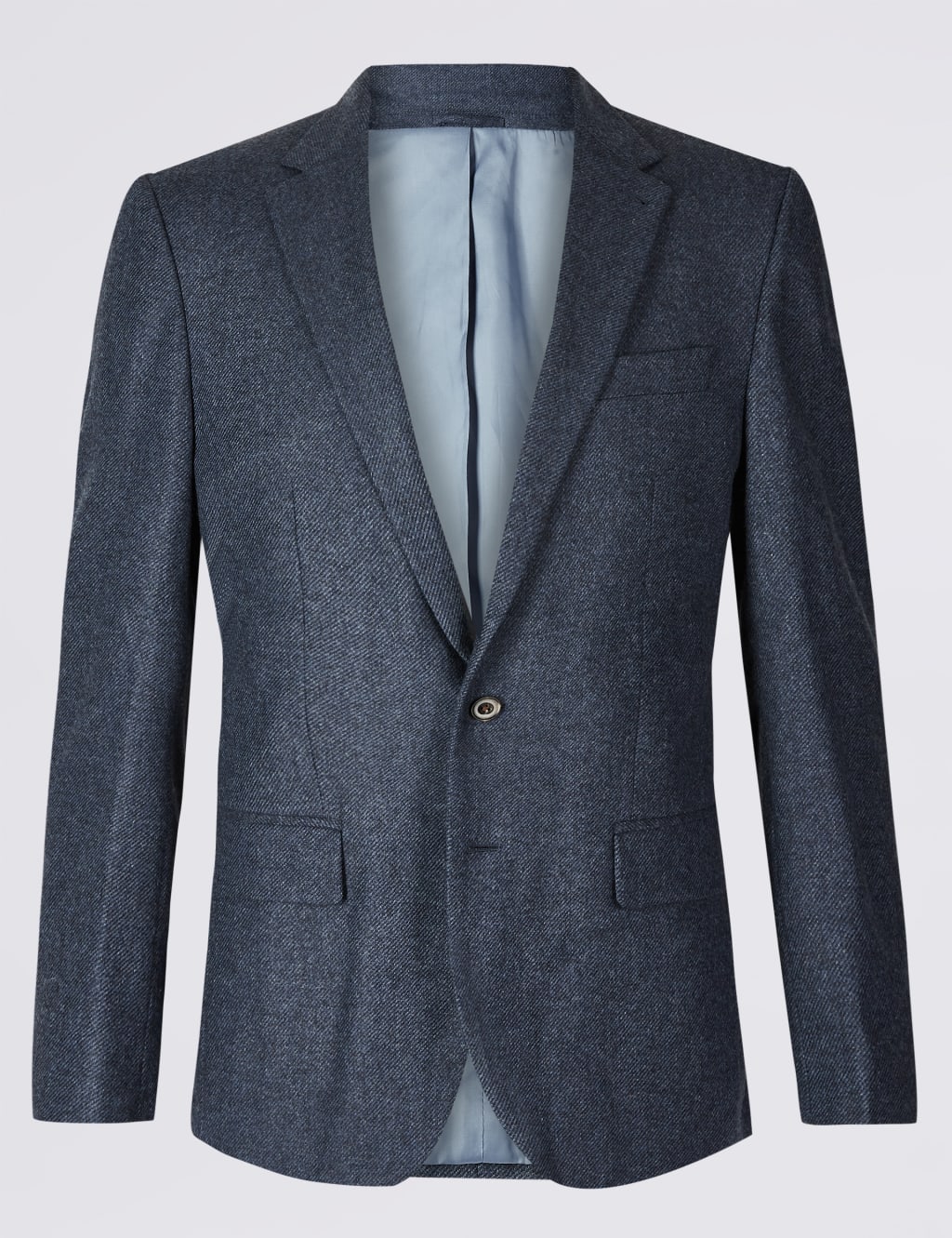 Pure Lambswool Textured Regular Fit Jacket 2 of 7