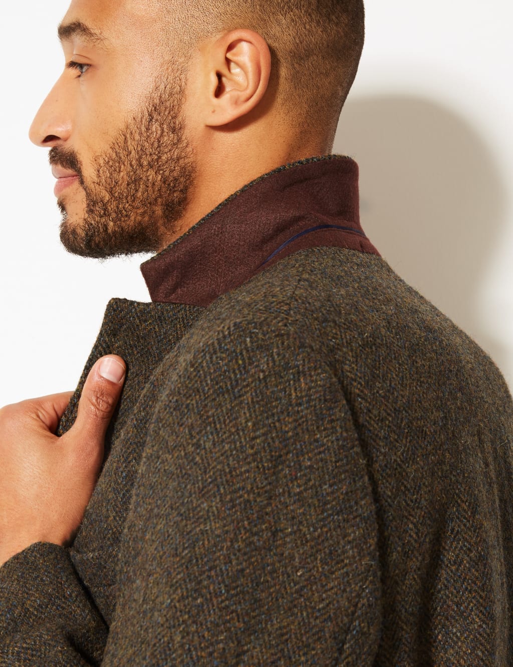 Marks and spencer harris tweed discount