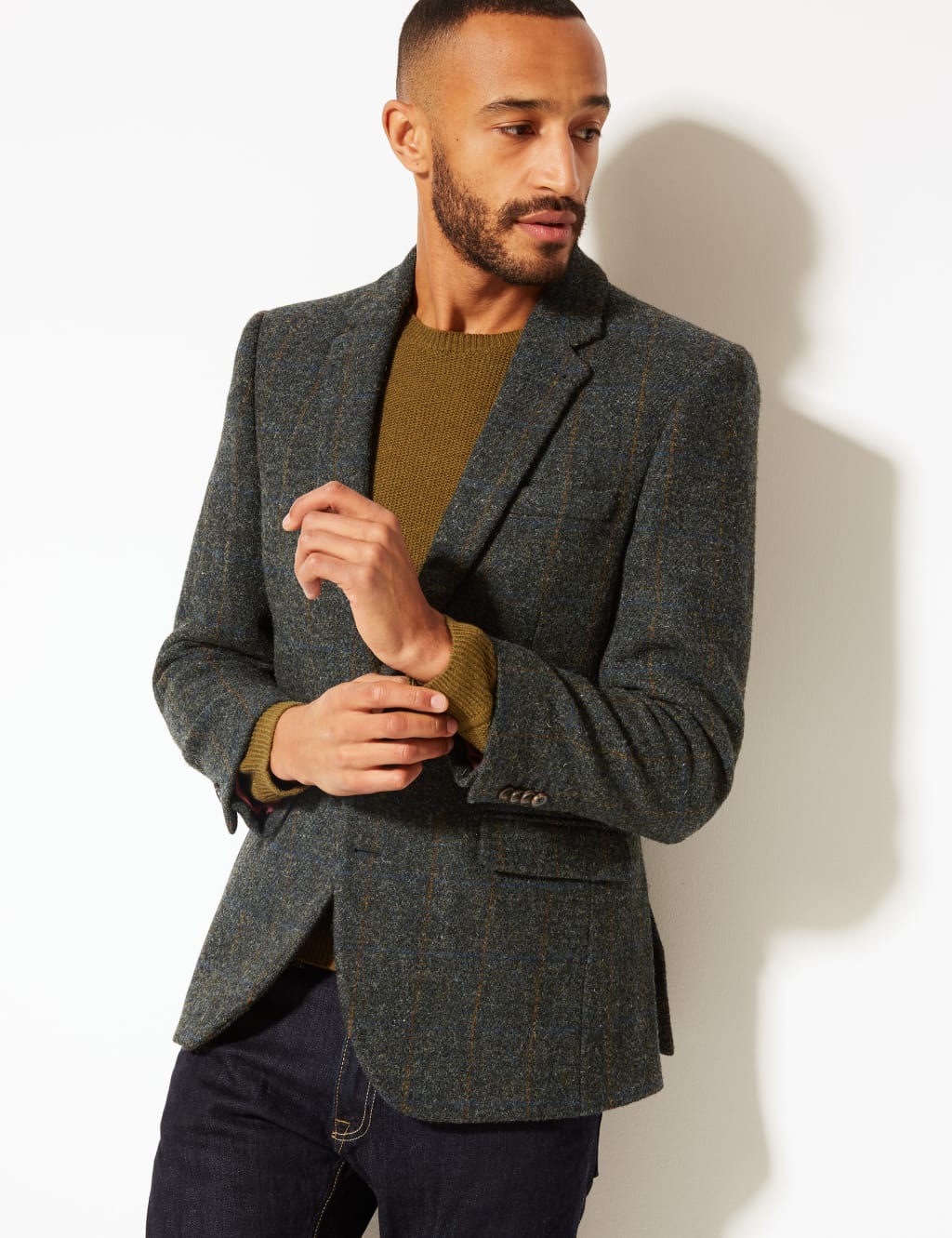 M&s tweed suit on sale