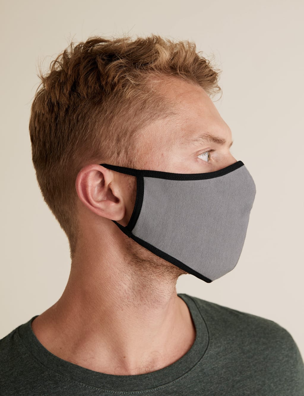 5 Pack Reusable Jersey 3-Ply Face Coverings 6 of 7