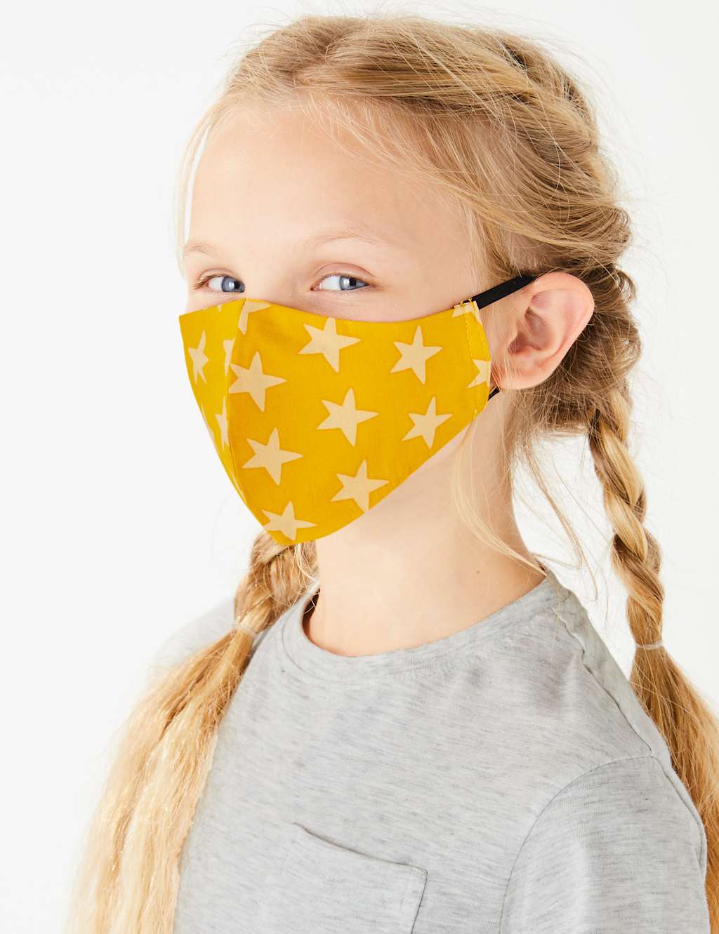 5 Pack Reusable & Adjustable Kids' Face Coverings 6 of 7