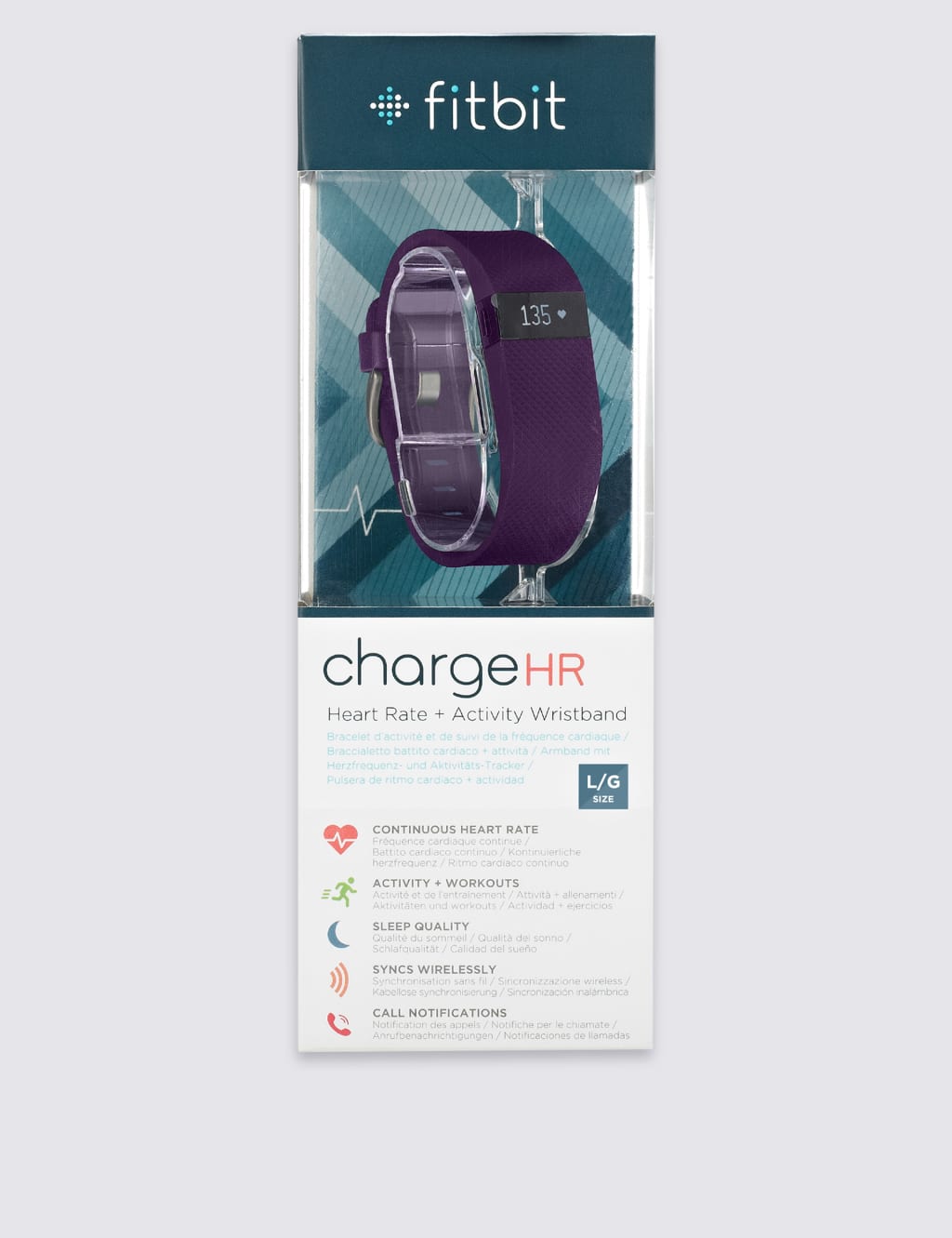 Fitbit charge hr wristband on sale