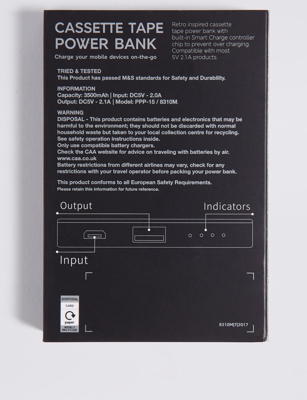 Retro Cassette Power Bank 4 of 4