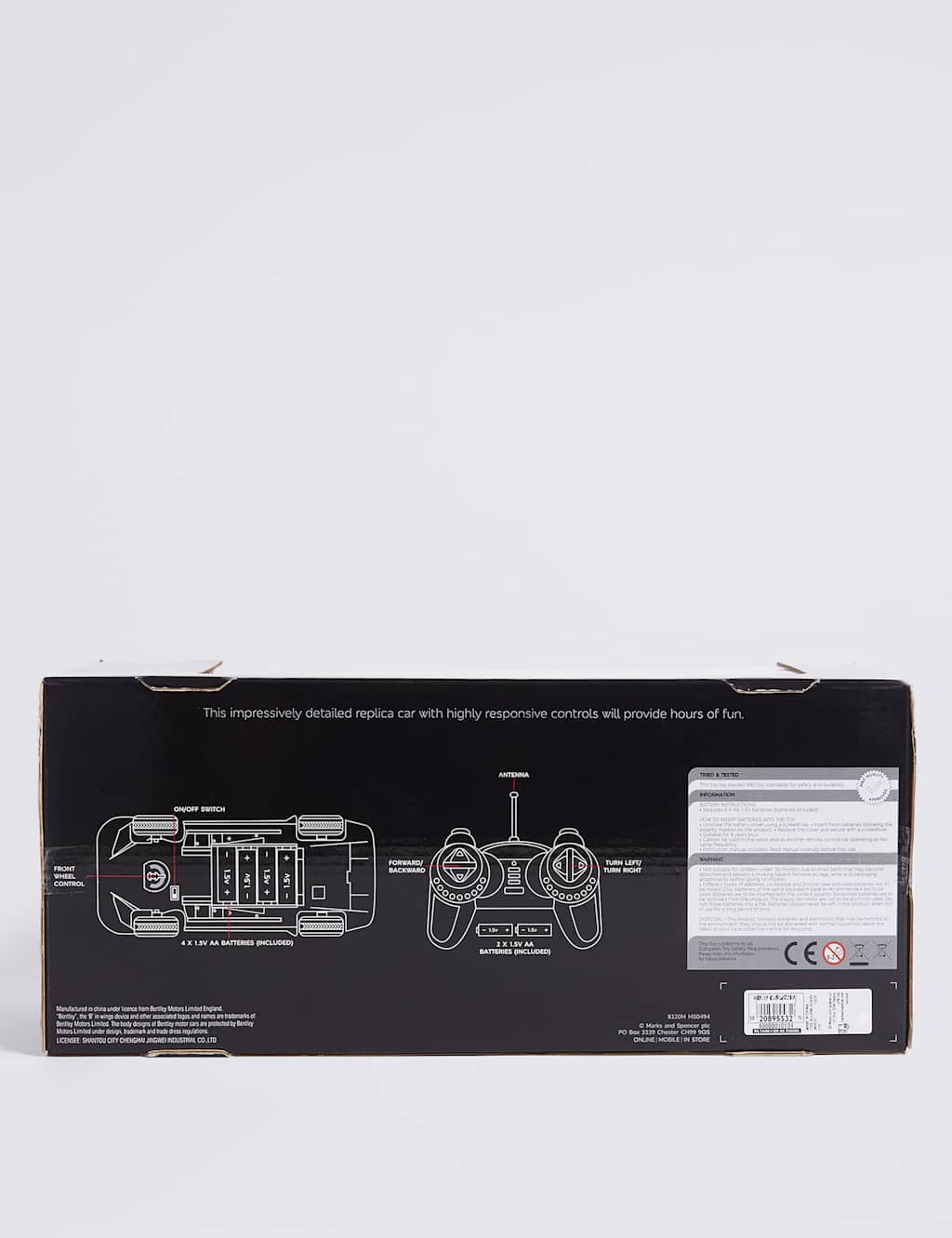 Bentley Remote Control Car 1:18 6 of 6