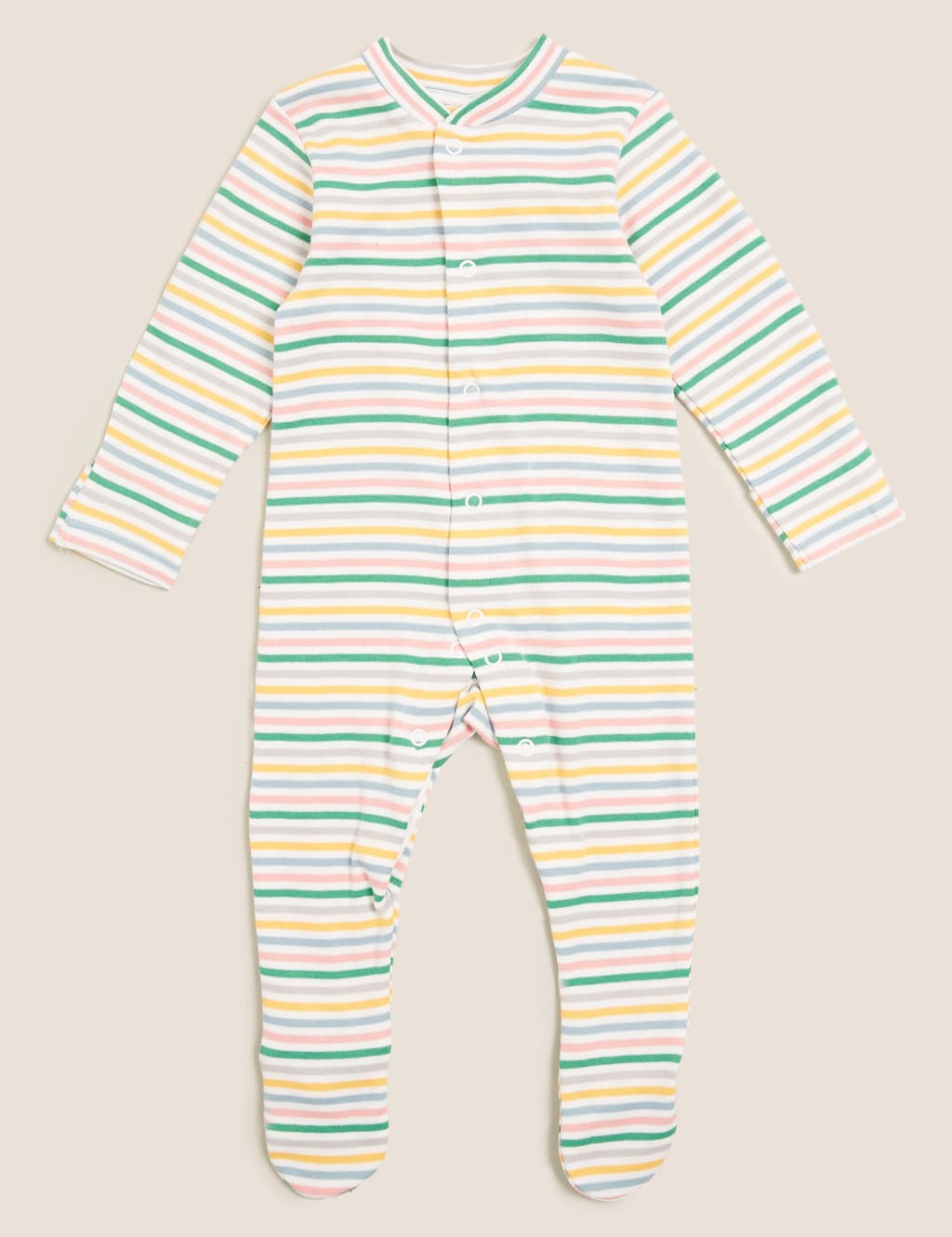 3pk Organic Cotton Animal Sleepsuits (7lbs - 3 Yrs) 3 of 8