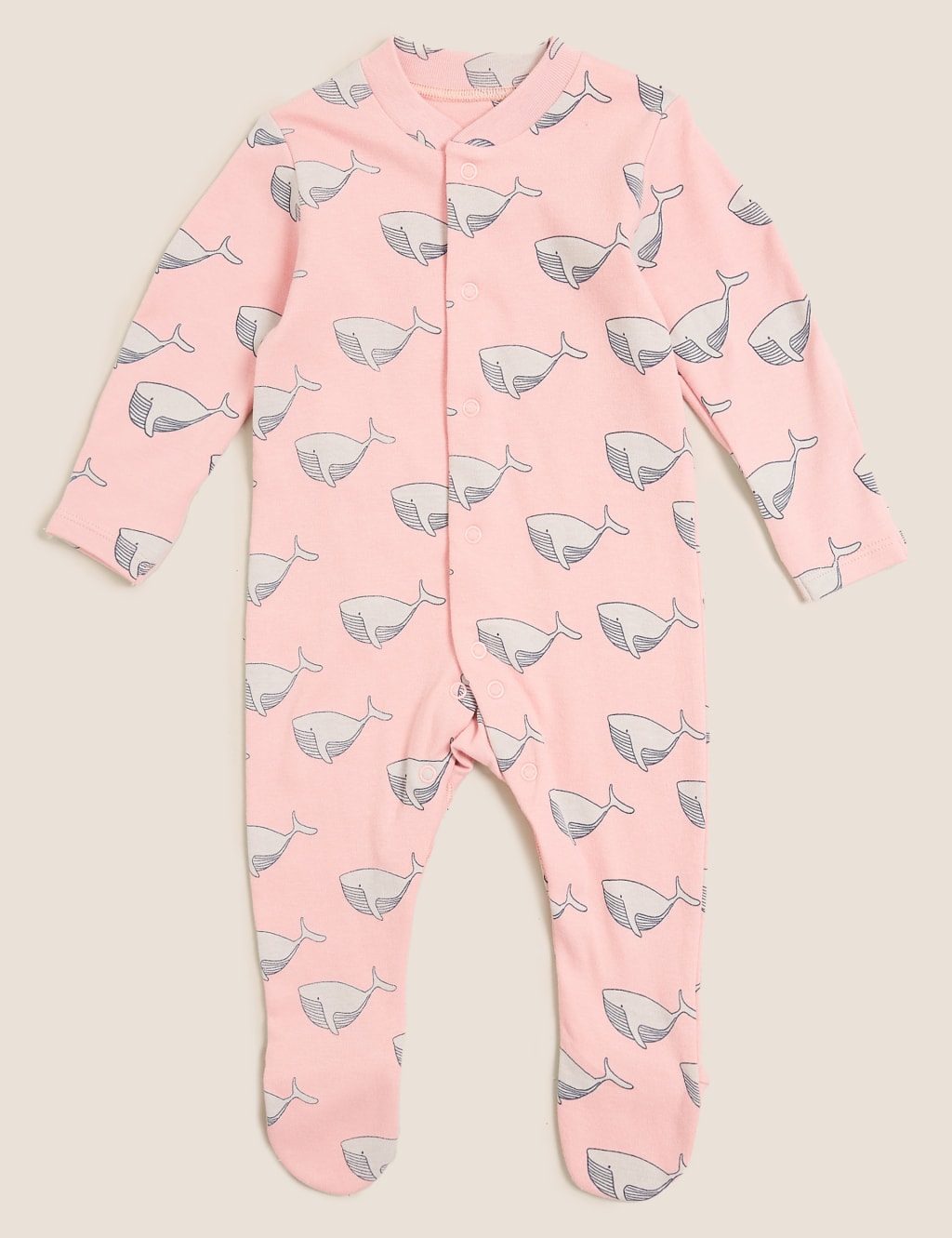 3pk Organic Cotton Animal Sleepsuits (7lbs - 3 Yrs) 4 of 8