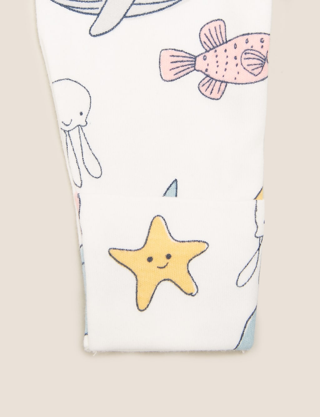 3pk Organic Cotton Animal Sleepsuits (7lbs - 3 Yrs) 7 of 8